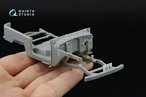 Toyota FJ43 Land Cruiser series 3D-Printed & coloured Interior on decal paper (AK Interactive) (Small version)