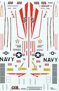 Decal 1/48 Grumman F-14A Tomcat (1) (CAM)