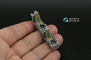 Mirage 2000N 3D-Printed & coloured Interior on decal paper (Dream Model) (with 3D-printed resin part)