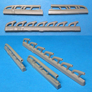 Additions (cast) 1/48 LaGG-3 Exhausts Pipes (Vector) 