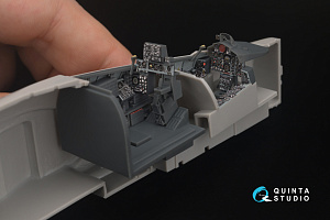 F-4K Phantom FG.1 3D-Printed & coloured Interior on decal paper (Hasegawa) (with 3D-printed resin parts)