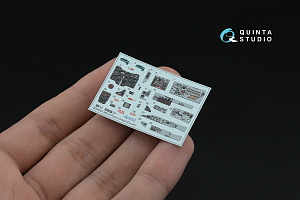 MiG-21R (grey cockpit panels) 3D-Printed & coloured Interior on decal paper (Eduard) (with 3D-printed resin parts)