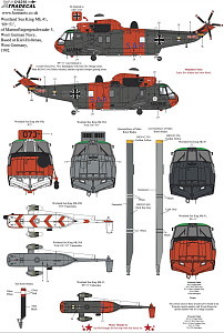 Decal 1/48 Westland Sea King Collection Pt6 (5) (Xtradecal)