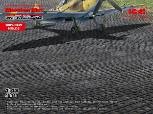 Diorama bases 1/48 Marston Mat - US WWII Landing Mat (ICM) 