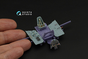 Bf 109E-3/E-4 3D-Printed & coloured Interior on decal paper (Dragon)