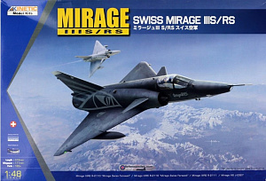 Model kit 1/48 Mirage IIIS/RS (Kinetic Model Kits)