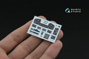 Lynx AH-7 3D-Printed & coloured Interior on decal paper (Airfix) (with 3D-printed resin parts)