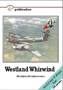 Aircraft books Westland Whirlwind WW2 (4+ PUBLICATIONS)