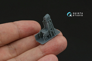 Su-25 3D-Printed & coloured Interior on decal paper (Zvezda) (with 3D-printed resin parts)