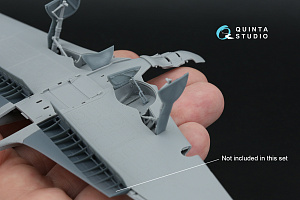 Yak-7B Undercarriage covers (Zvezda)