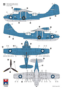 Model kit 1/72 Consolidated PBY-5A Catalina PTO (Hobby 2000)