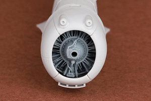 Additions (3D resin printing) 1/72 Grumman F4F-4 Wildcat engine & exhaust set Arma Hobby
