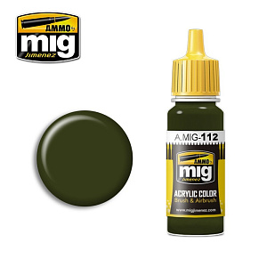 Acrylic paint SCC 15 (British 1944-45 Olive Drab) (Ammo Mig) (17ml) 