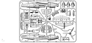 Model kit 1/48 Bell P-39Q Airacobra (Arma Hobby)