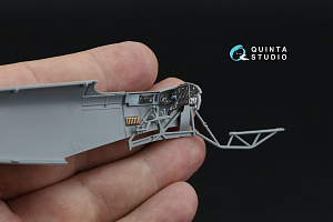 Yak-7B 3D-Printed & coloured Interior on decal paper (Zvezda)
