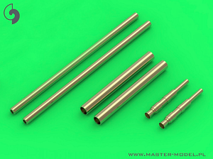 Aircraft detailing sets (brass) 1/72 Focke-Wulf Fw-190A-7 Fw-190A-8/Fw-190A-9 armament set (MG 131, MG 151 barrel tips, MK 108 blast tubes) & Pitot Tube