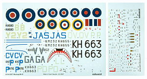 Model kit 1/48 North-American Mustang Mk.IV Profipack edition (Eduard kits)