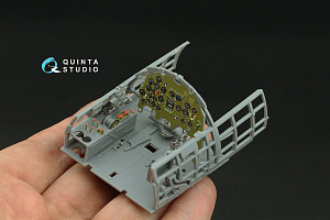 Mitsubishi J2M3 Raiden 3D-Printed & coloured Interior on decal paper (Zoukei Mura)