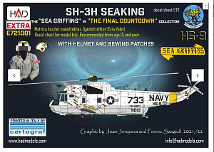 Decal 1/72 SH-3H Seaking 'Final Countdown Movie' (HAD)