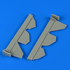 Additions (3D resin printing) 1/48       Boulton-Paul Defiant Mk.I undercarriage covers (designed to be used with Airfix kits) 