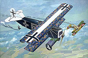 Model kit 1/48 Fokker D.VII OAW (mid) (Roden)