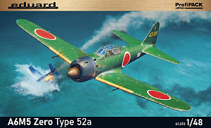 Model kit 1/48 Mitsubishi A6M5 Zero Type 52a ProfiPACK (Eduard kits)