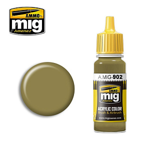 Acrylic paint DUNKELGELB BASE (Ammo Mig) (17ml) 