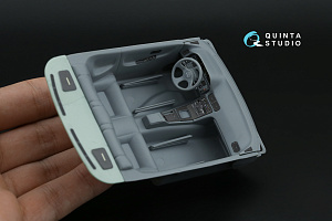 Nissan Silvia S13 LHD version 3D-Printed & coloured Interior on decal paper (Tamiya) (with metal sticker parts)