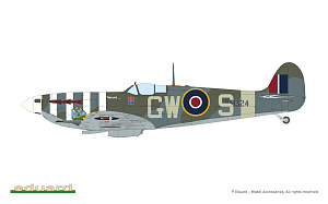 Model kit 1/72 Supermarine Spitfire STORY: The Sweeps DUAL COMBO (Eduard kits)