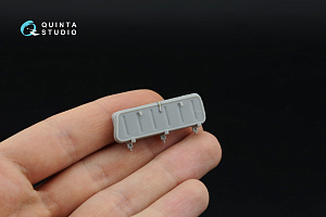 Toyota FJ43 Land Cruiser series 3D-Printed & coloured Interior on decal paper (AK Interactive) (Small version)