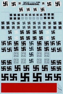 Decal 1/72 Luftwaffe/German Swastikas (Xtradecal)