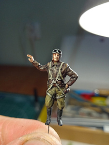 Figures (resin) 1/72 Soviet Air Force pilot figure, 1940s–1950s (Amigo Models)