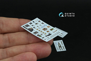 DH Mosquito B Mk.XVI/PR.XVI 3D-Printed & coloured Interior on decal paper (Airfix) (with 3D-printed resin parts)