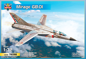 Model kit 1/72 Dassault Mirage G8-01 (Modelsvit)