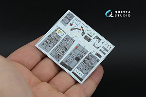 Tornado GR.1 3D-Printed & coloured Interior on decal paper (Revell) (Small version) (with 3D-printed resin parts)