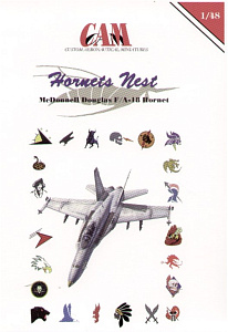 Decal 1/48 McDonnell-Douglas F/A-18C 164968 VFA-195 Dambusters NF/400 'Chippy Ho' (CAM)