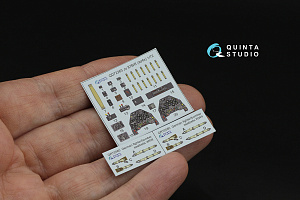 Ju 87B/Ju 87R 3D-Printed & coloured Interior on decal paper (Airfix)