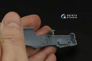 Bf 109K-4 3D-Printed & coloured Interior on decal paper (Eduard)