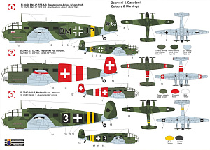 Model kit 1/72 Siebel Si-204D (Kovozavody Prostejov)