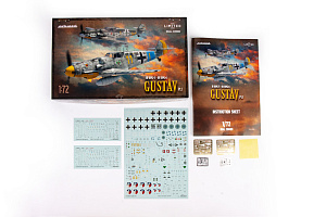 Model kit 1/72 GUSTAV pt.1 DUAL COMBO  (Eduard kits)