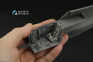 Bf 109G-5/Bf 109G-6 3D-Printed & coloured Interior on decal paper (Airfix)