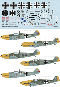 Decal 1/48 ADLERANGRIFF: Experten (EDU)