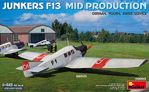 Model kit 1/48 Junkers F13 Mid Prod. (German, Polish, Swiss) (MiniArt)