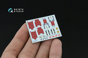 Kawasaki T-4 3D-Printed & coloured Interior on decal paper (Hasegawa) (with 3D-printed resin parts)