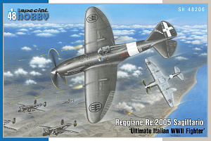 Model kit 1/48 Re.2005 Saggitario Ultimate Ital.Fighter WWII (Special Hobby)