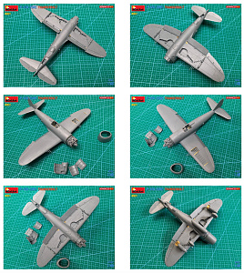 Model kit 1/48 REPUBLIC P-47D -25RE THUNDERBOLT ADVANCED KIT (Mini Art)