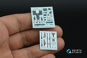 MiG-23M/MiG-23MF 3D-Printed & coloured Interior on decal paper (Trumpeter)