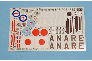 Model kit 1/48 de Havilland Canada DHC-2 Beaver Float Plane (Dora Wings)