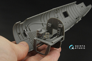 B-24D/B-24H Liberator 3D-Printed & coloured Interior on decal paper (Airfix)