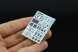 Mitsubishi Lancer Evolution X 3D-Printed & coloured Interior on decal paper (Aoshima)